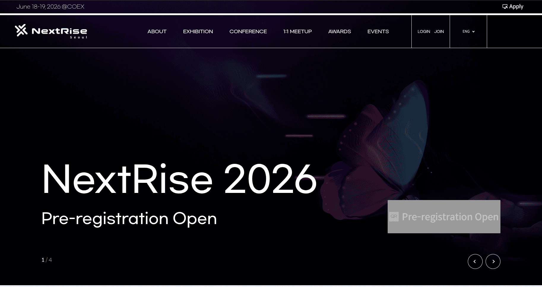 NextRise 2026, Seoul