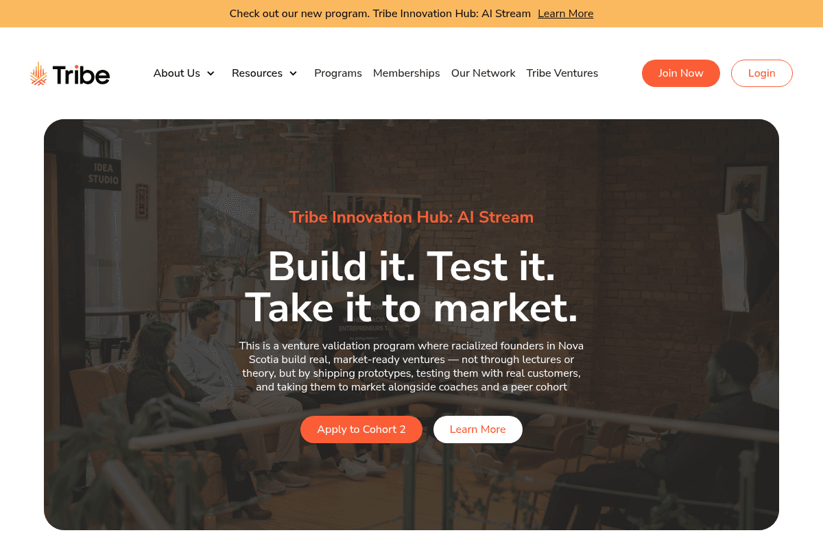 Tribe Innovation Hub: AI Stream Cohort 2