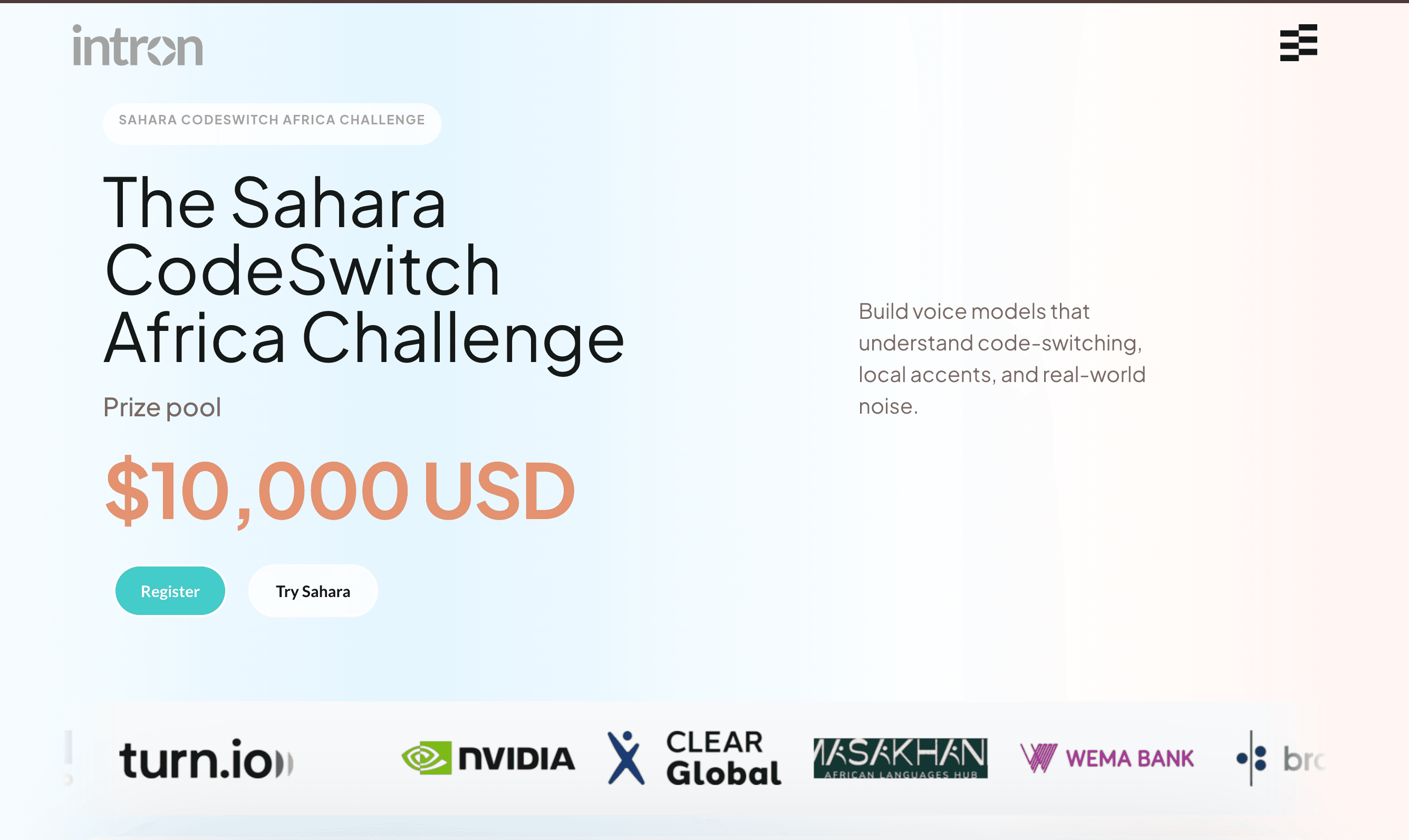 Sahara CodeSwitch Africa Challenge 2026