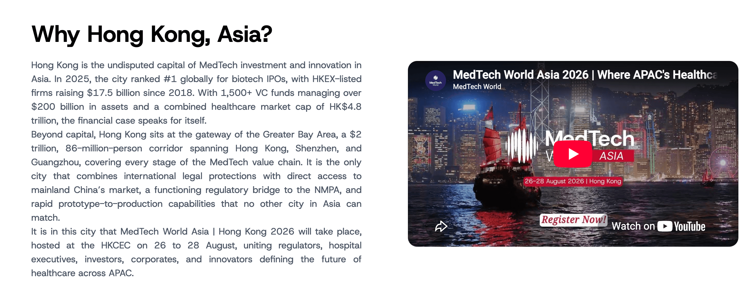 MedTech World Asia 2026