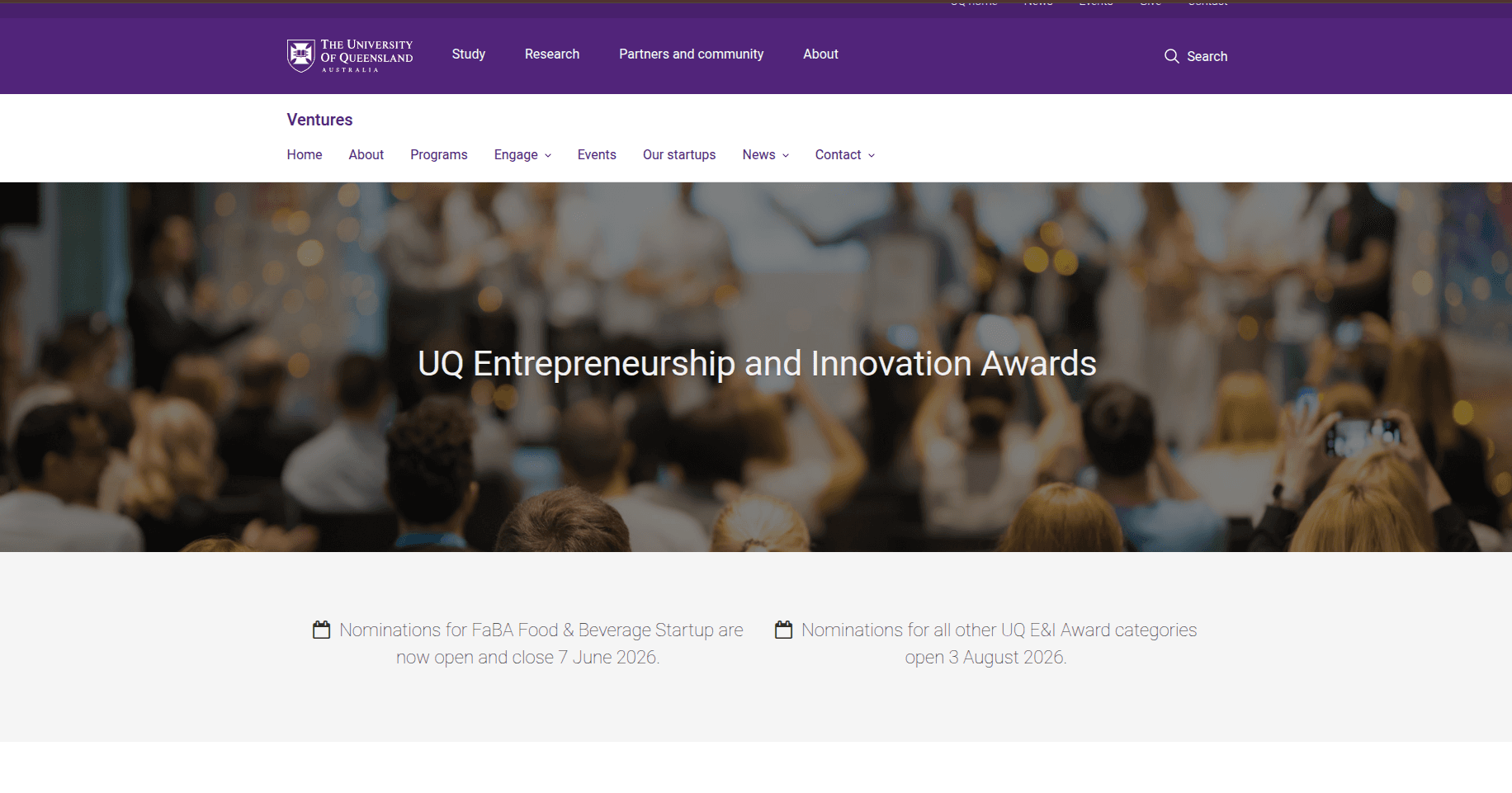 FaBA Food and Beverage Startup of the Year Awards 2026