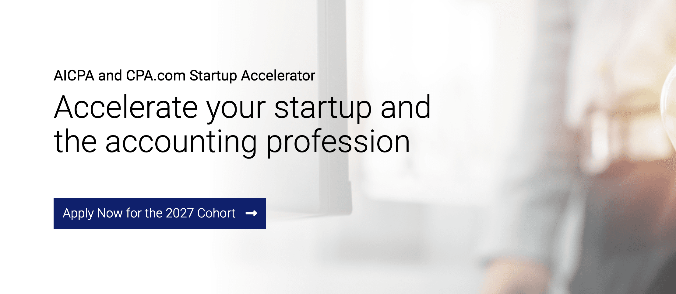 AICPA and CPA.com Startup Accelerator
