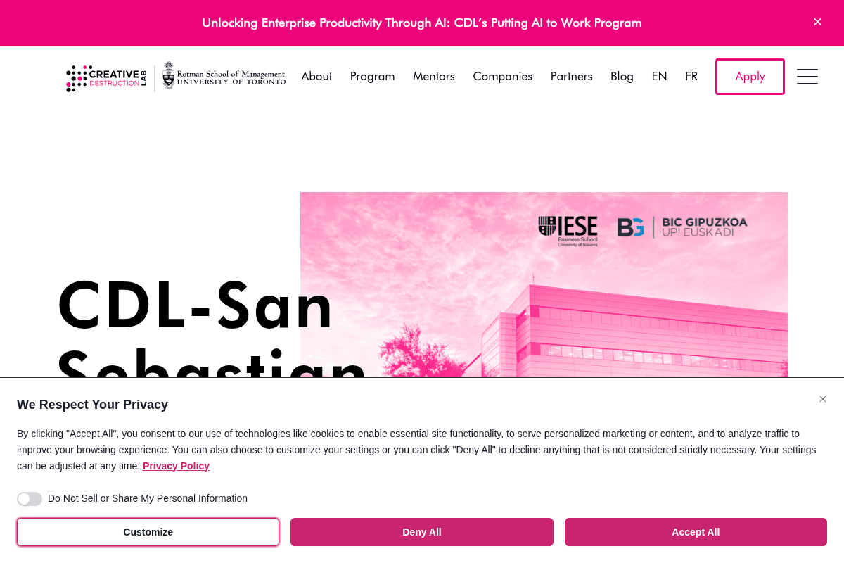 CDL-San Sebastian Program 2026