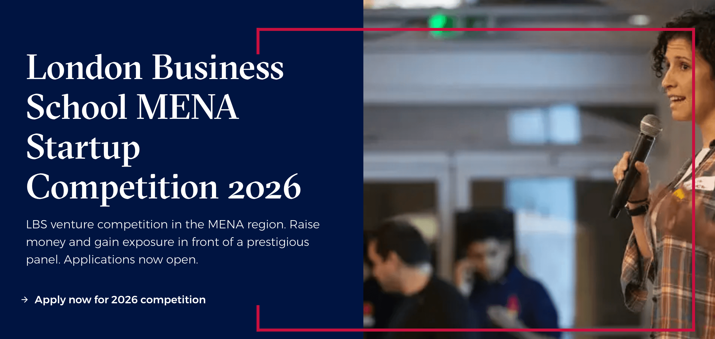 LBS MENA Startup Competition 2026