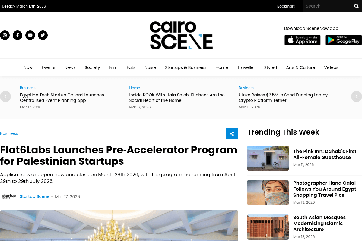 Nawah Pre‑Accelerator Program for Palestinian Startups