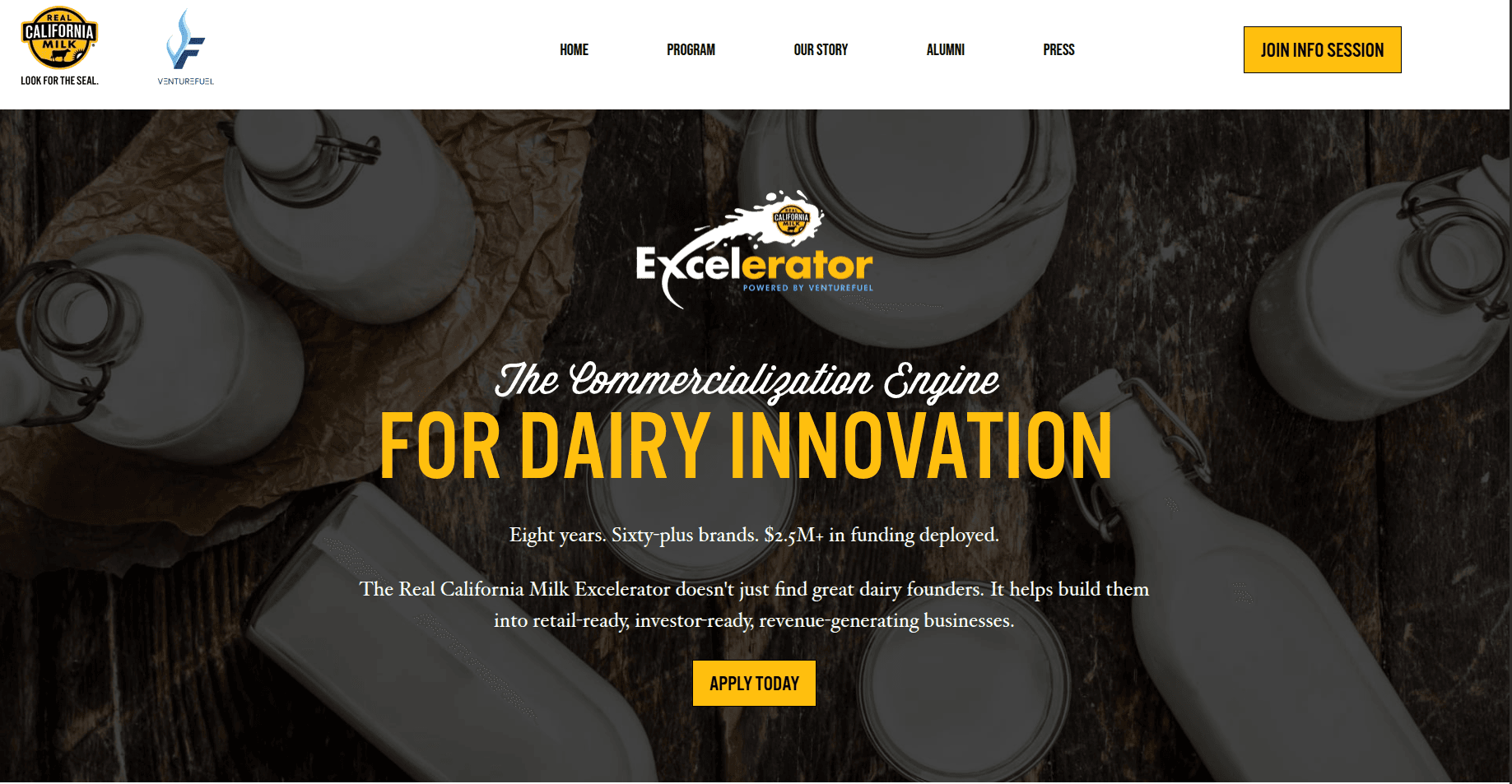 Real California Milk Excelerator 2026