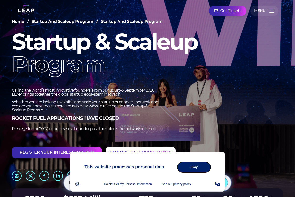 Startup & Scaleup Program 2026