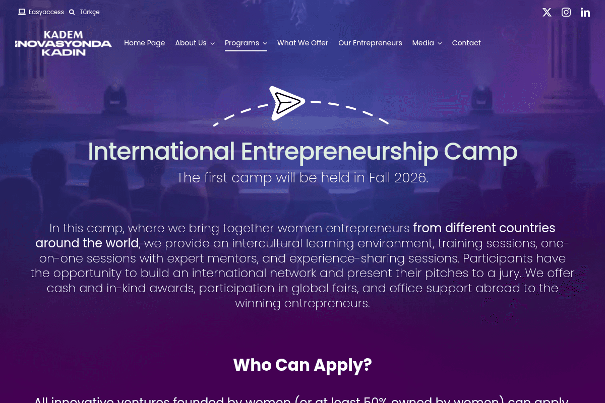 International Entrepreneurship Camp 2026