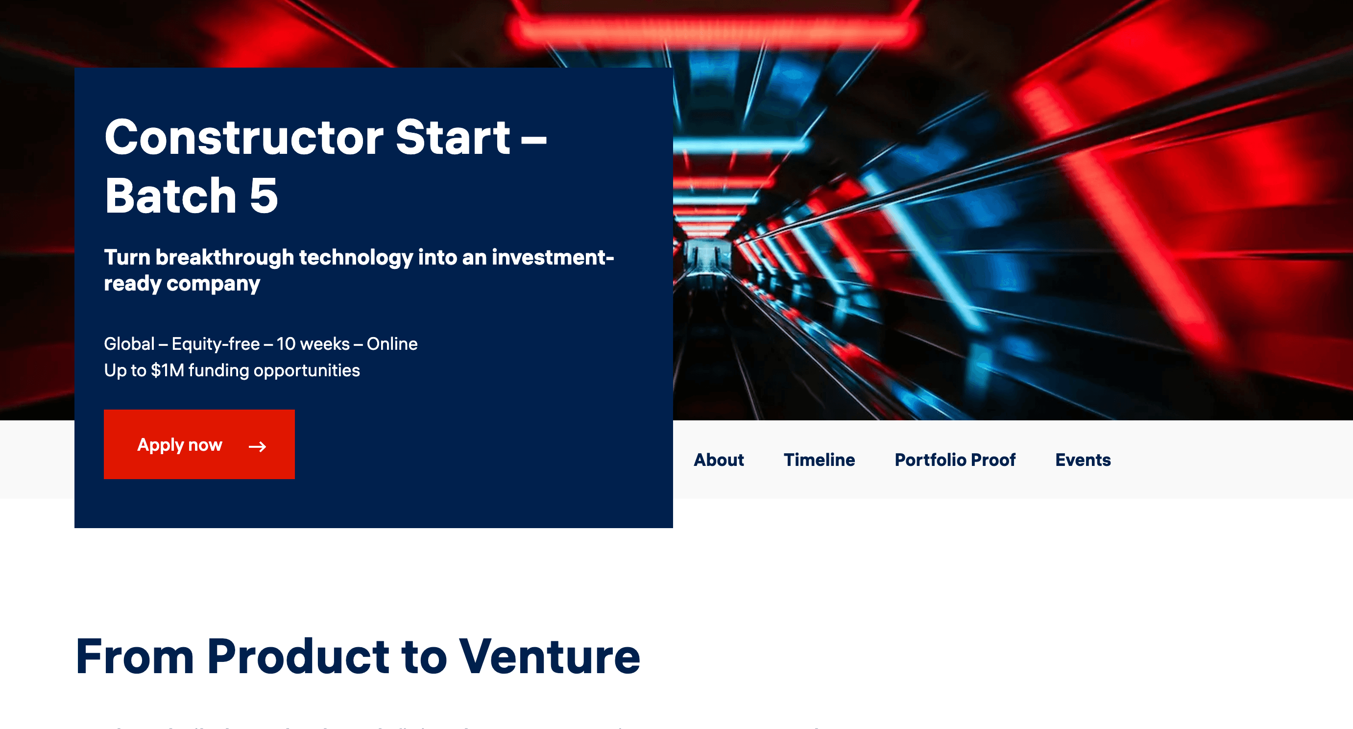 Constructor Start – Batch 5