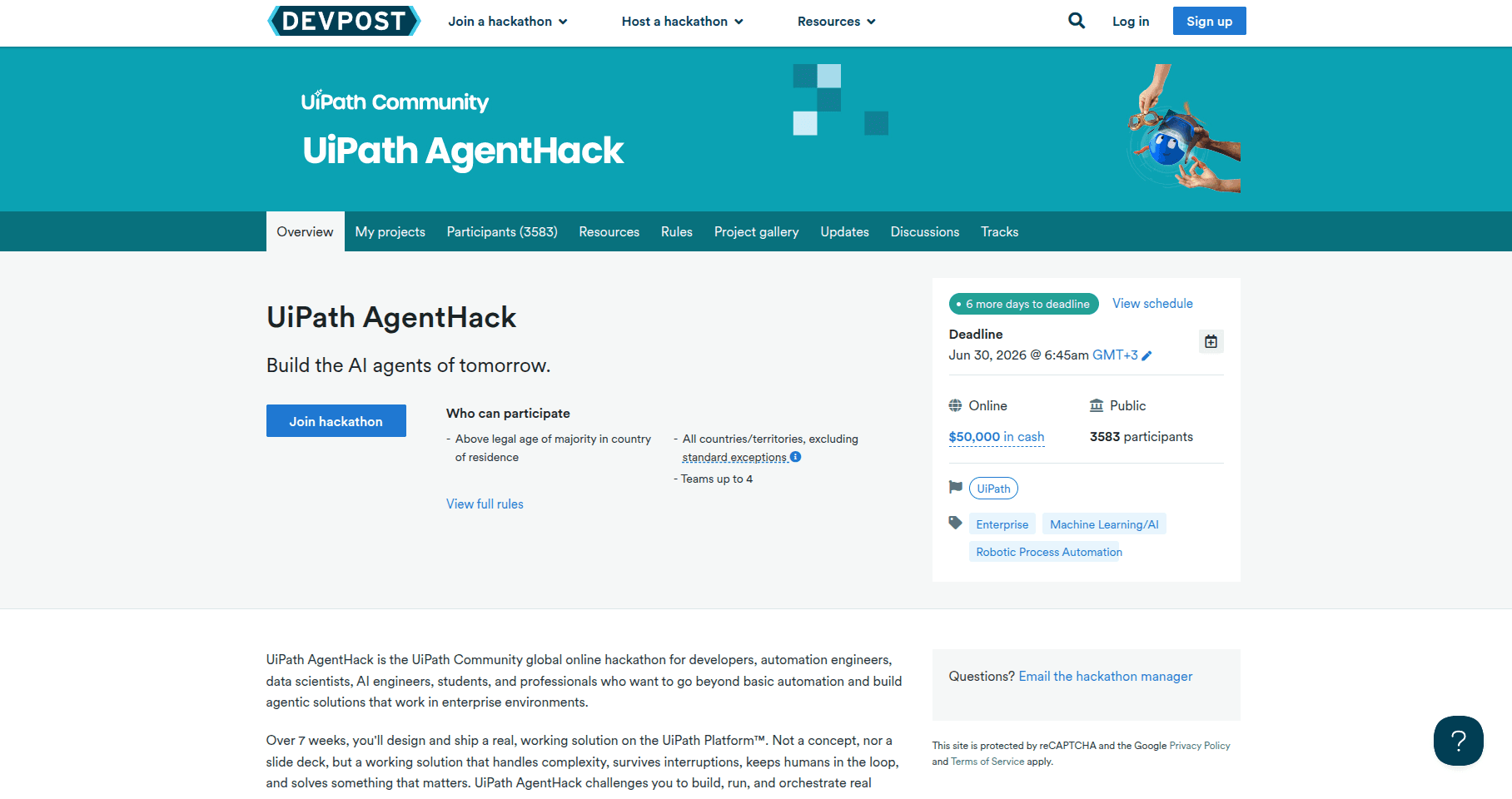 UiPath AgentHack 2026