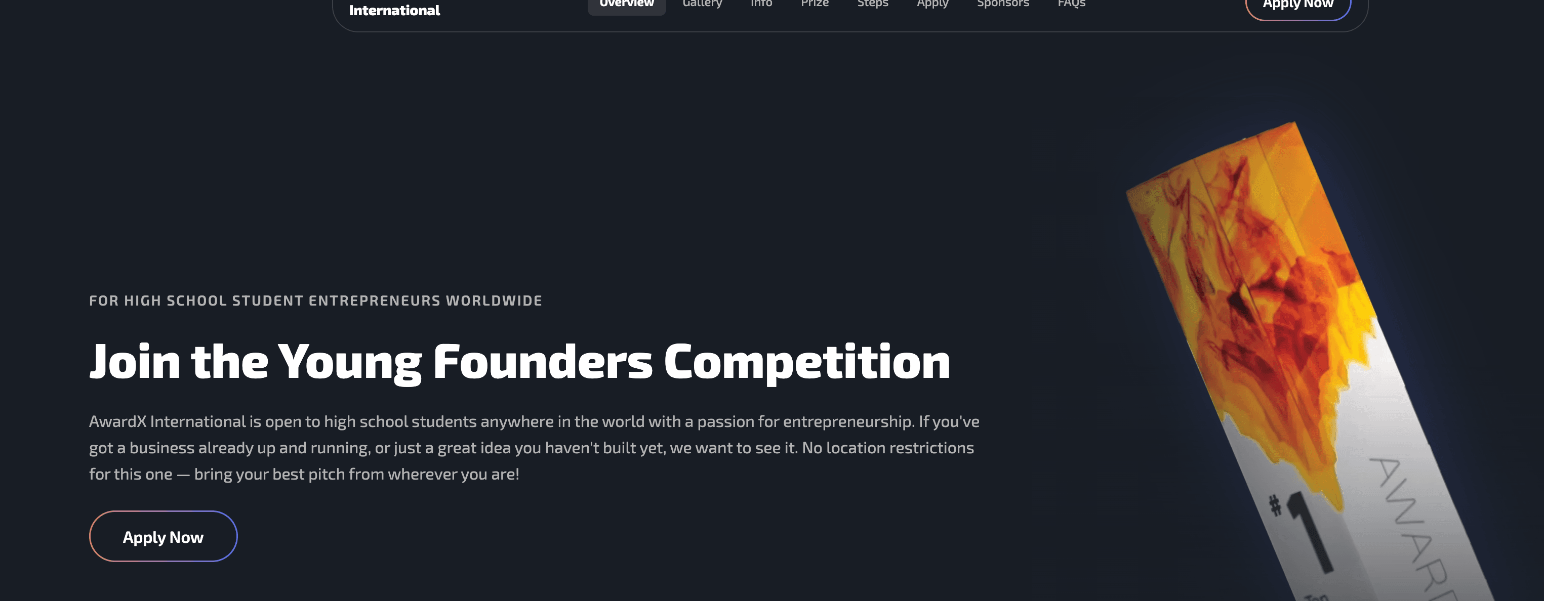26 AwardX International Competition