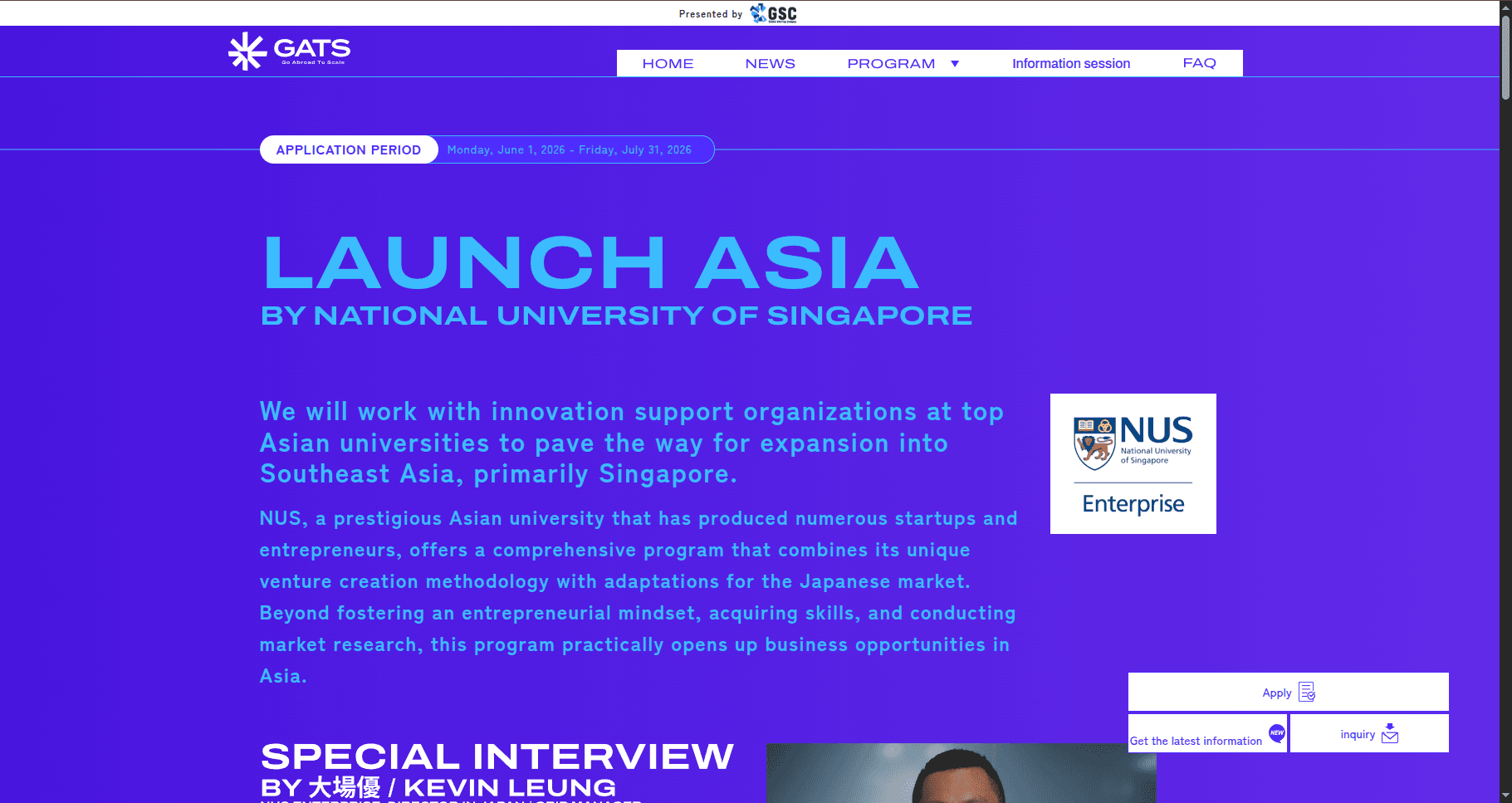 LAUNCH ASIA 2026