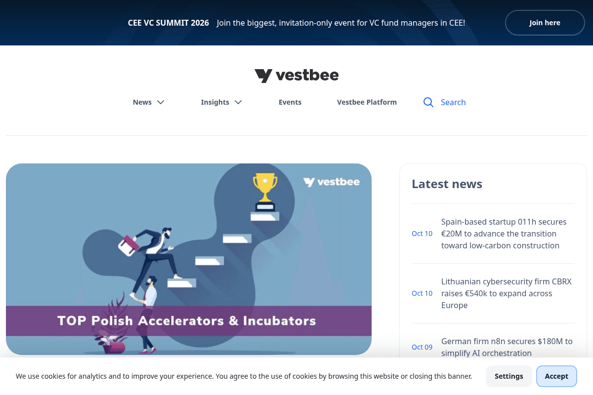 Top Polish Accelerators and Incubators