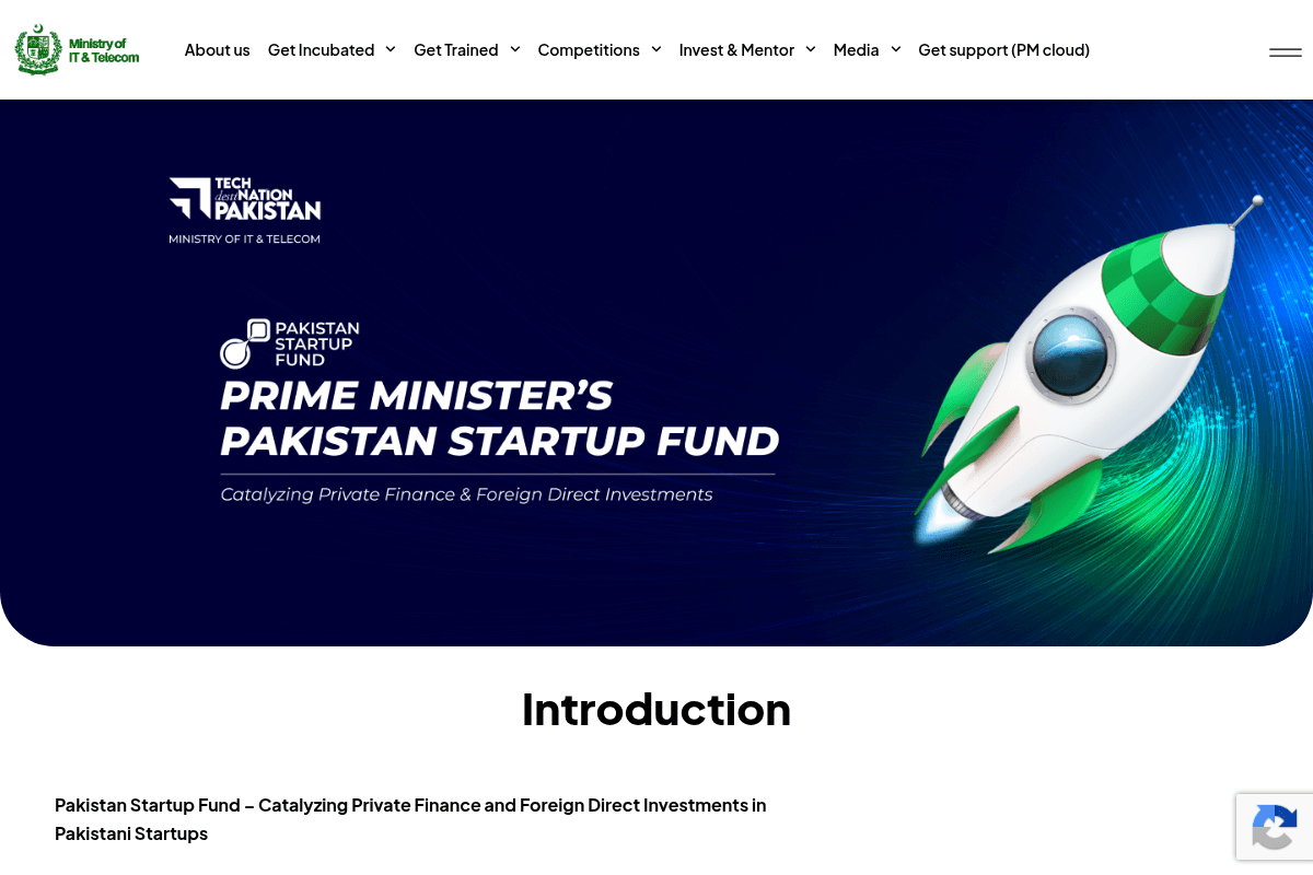 Pakistan Startup Fund (PSF) Grants