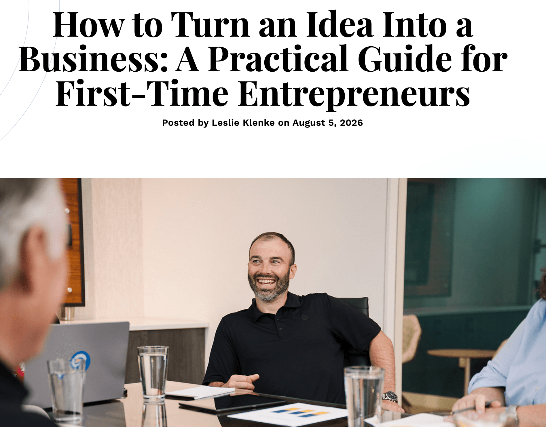 Entrepreneurs' Center Client Application