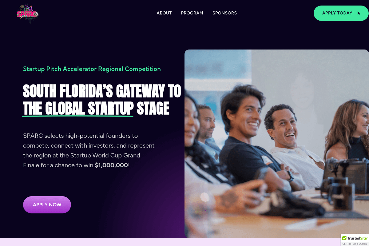 SPARC South Florida Startup Pitch Accelerator Regional Competition 2026