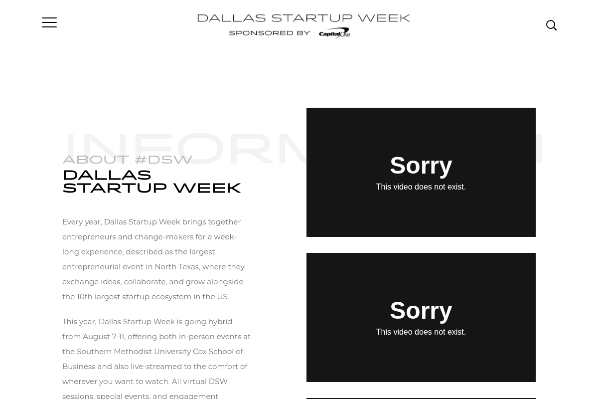 Dallas Startup Week 2026