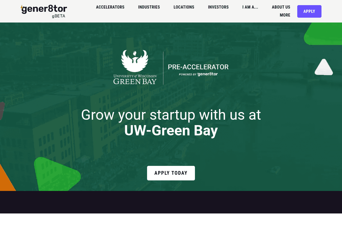 gBETA UW-Green Bay Pre-Accelerator 2026