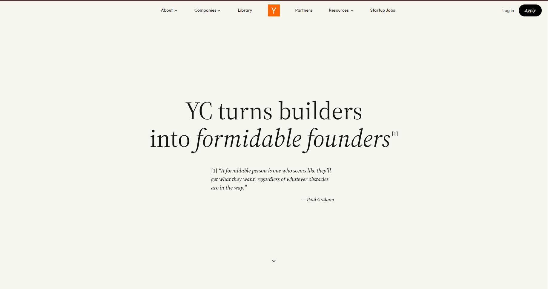 Y Combinator 2026