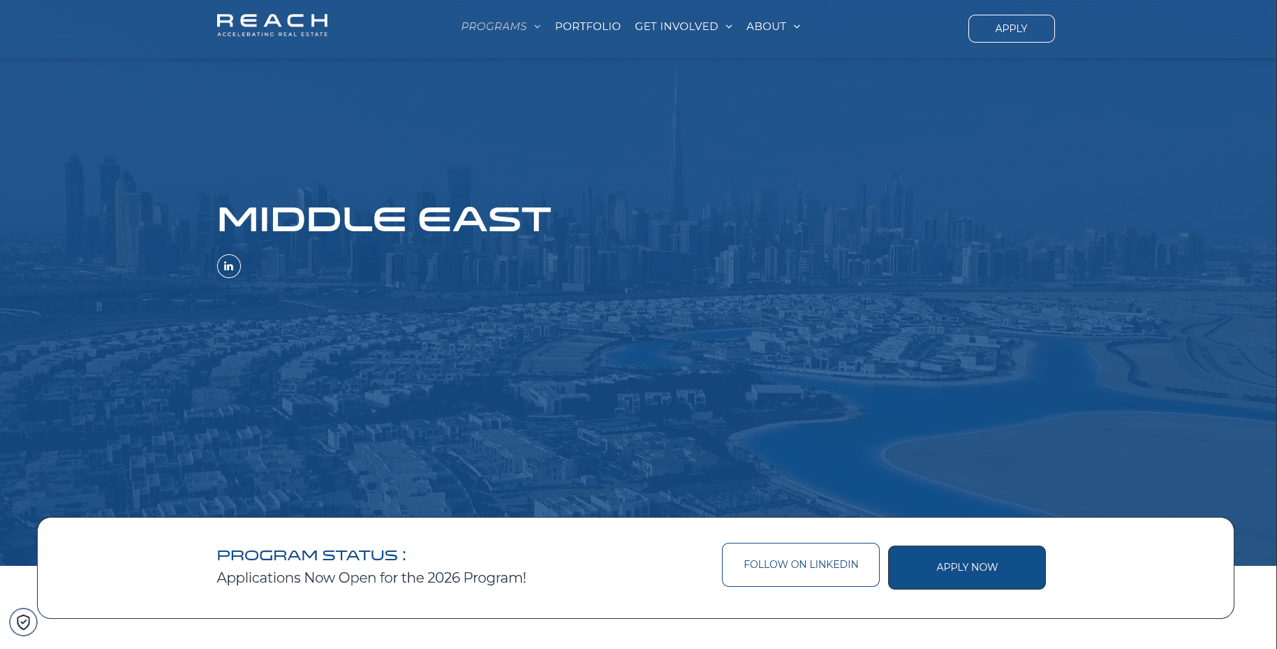 REACH Middle East 2026