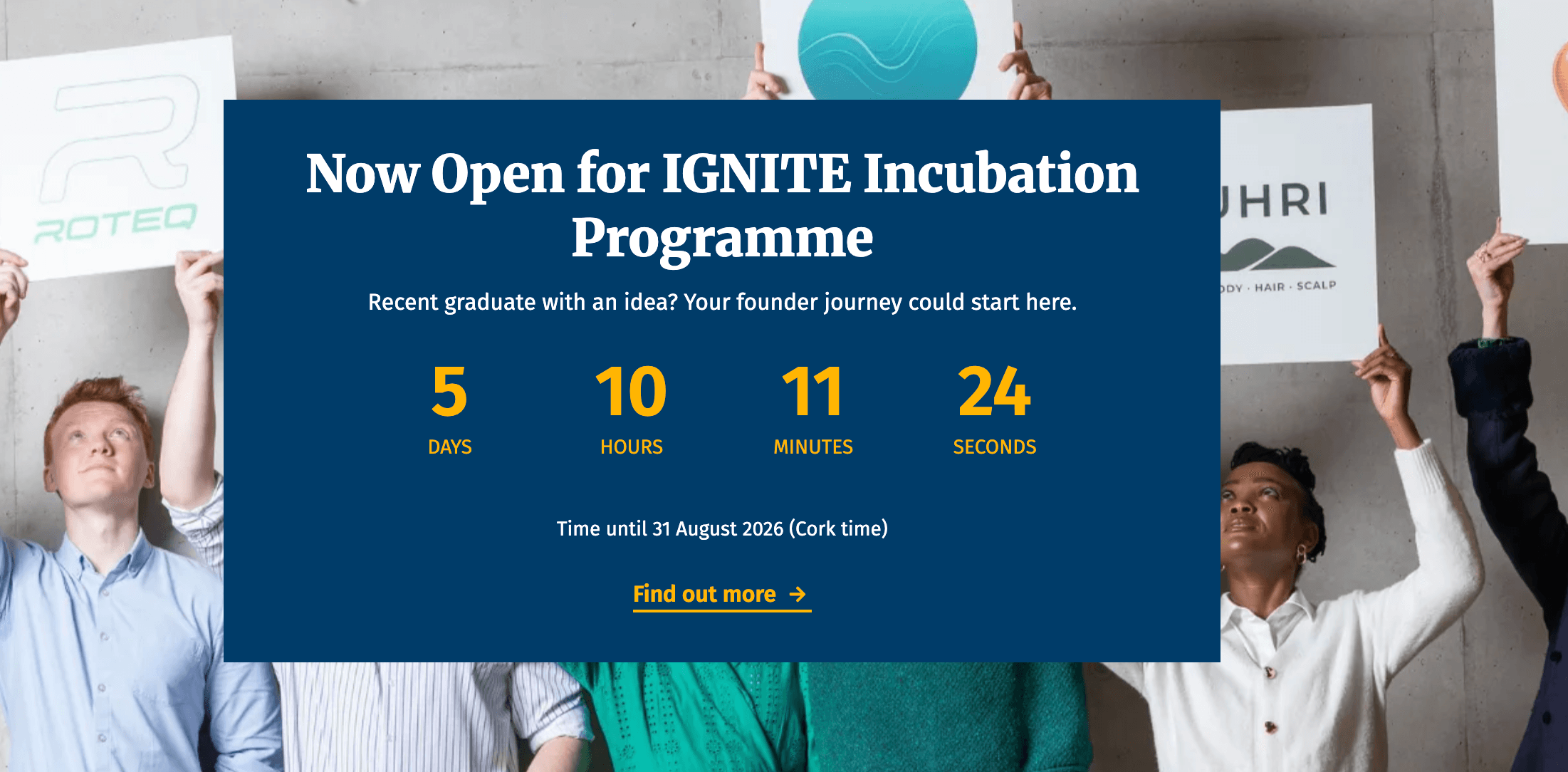 IGNITE Incubation Programme October 2026