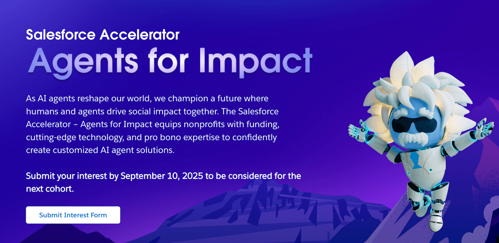 Salesforce Accelerator – Agents for Impact
