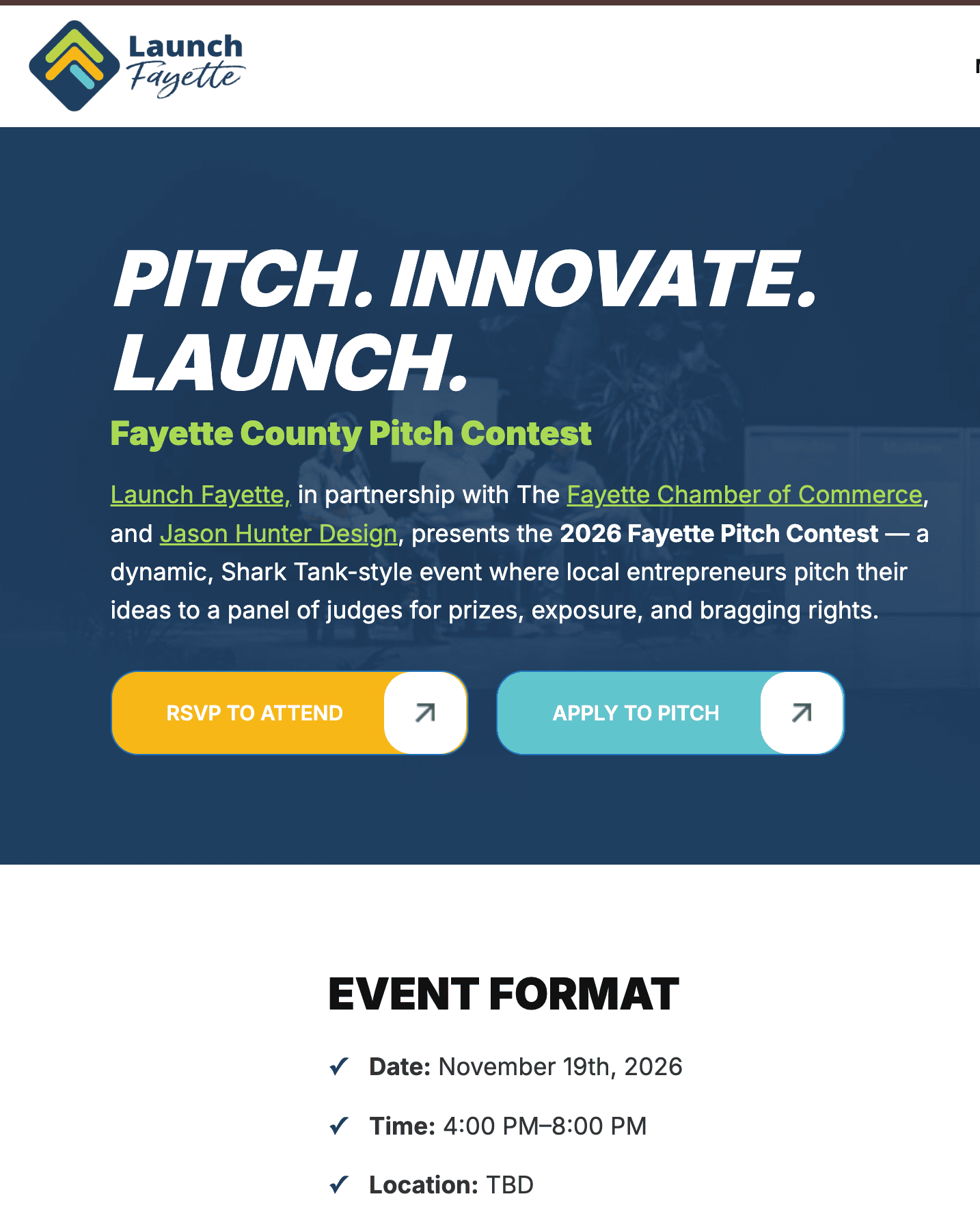 2026 Fayette Pitch Contest