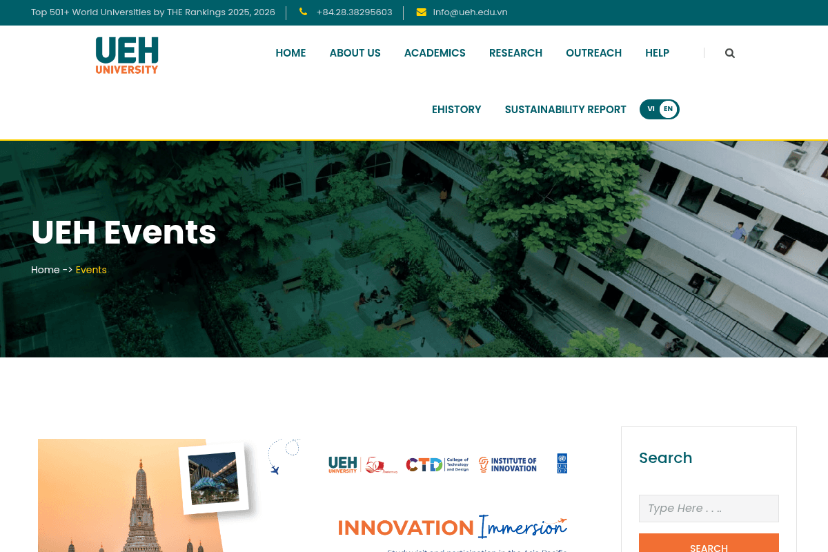Innovation Immersion 2026 Program