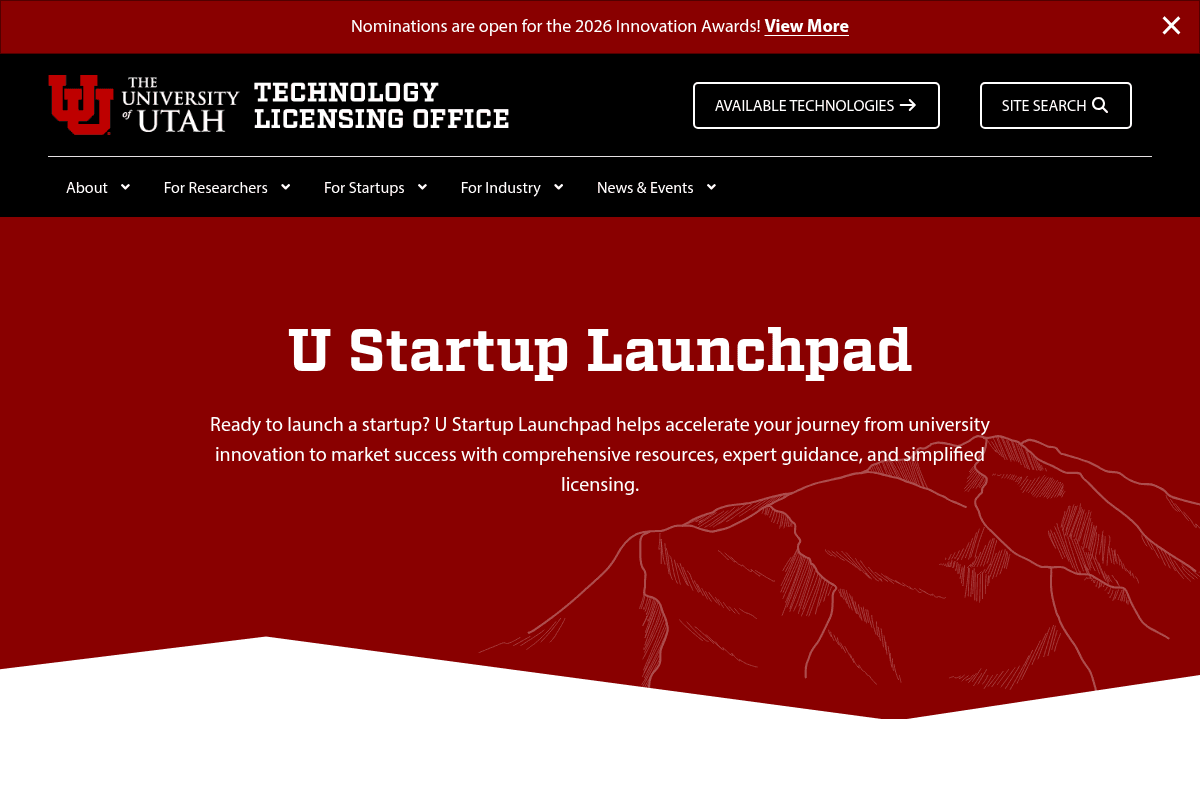 U Startup Launchpad 2026