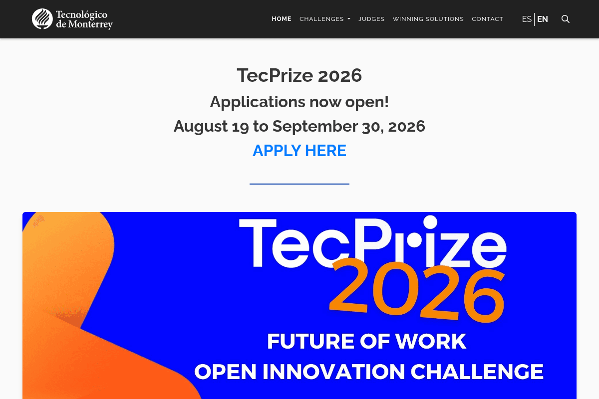 TecPrize 2026