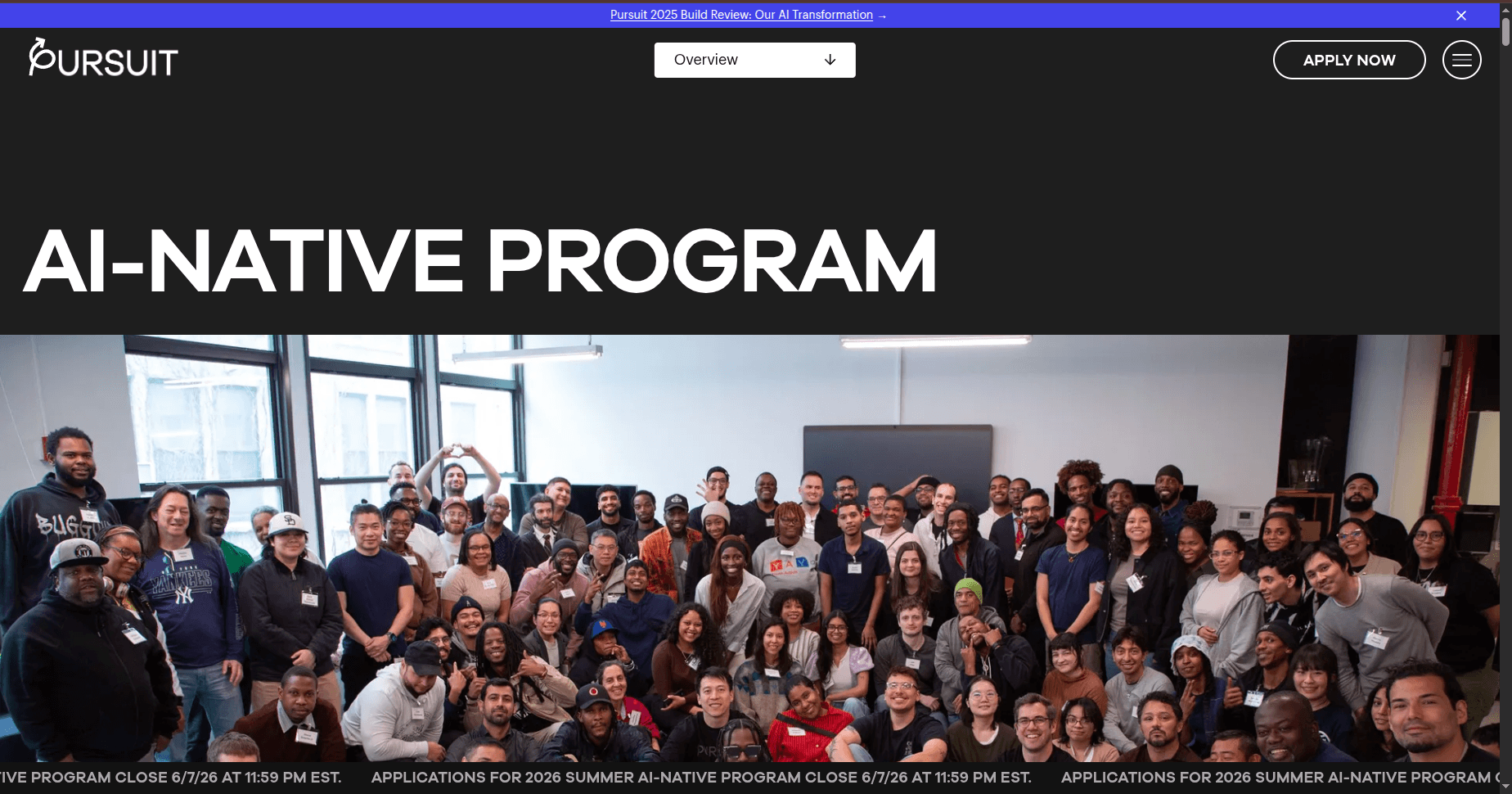 AI-Native Program Summer 2026