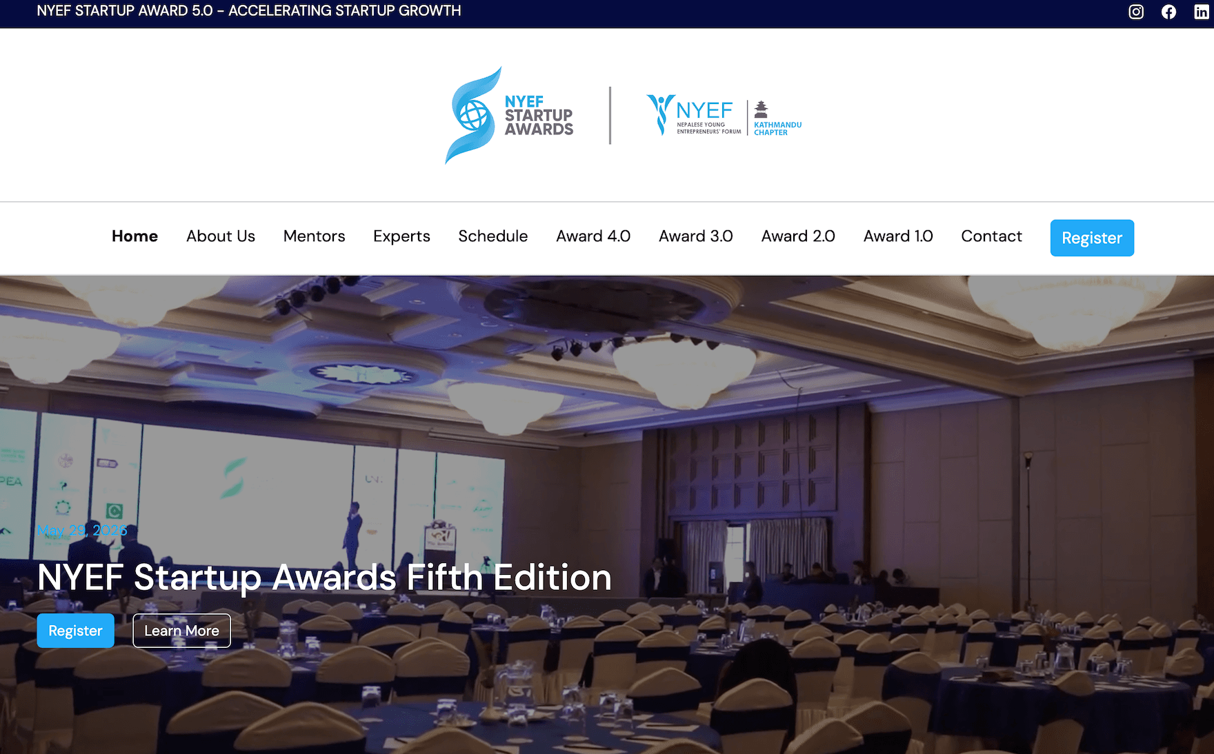 NYEF Startup Awards 2026