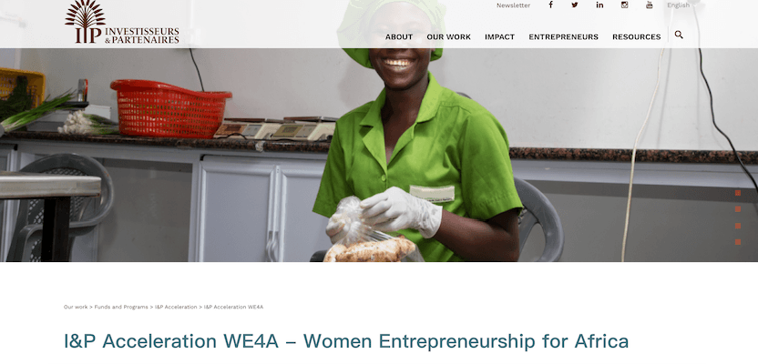 I&P Acceleration WE4A Program 2026