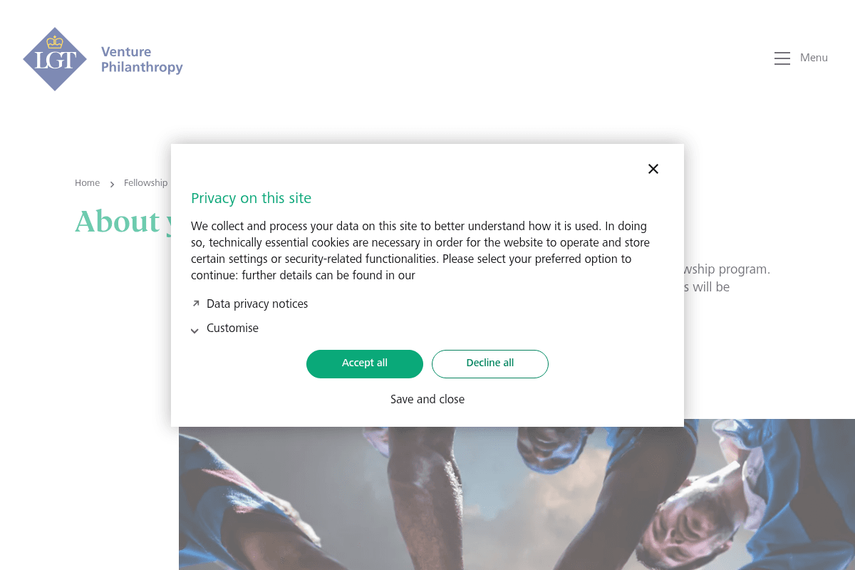 LGT Impact Fellowship 2026