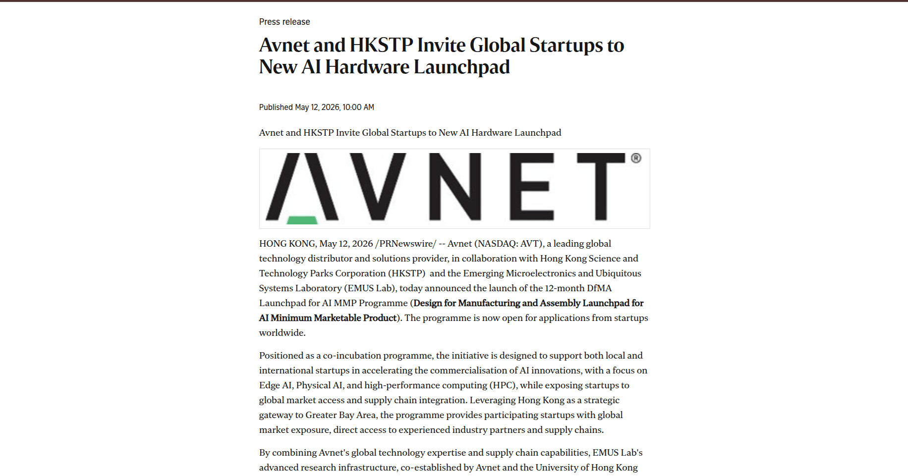 DfMA Launchpad for AI MMP Programme 2026