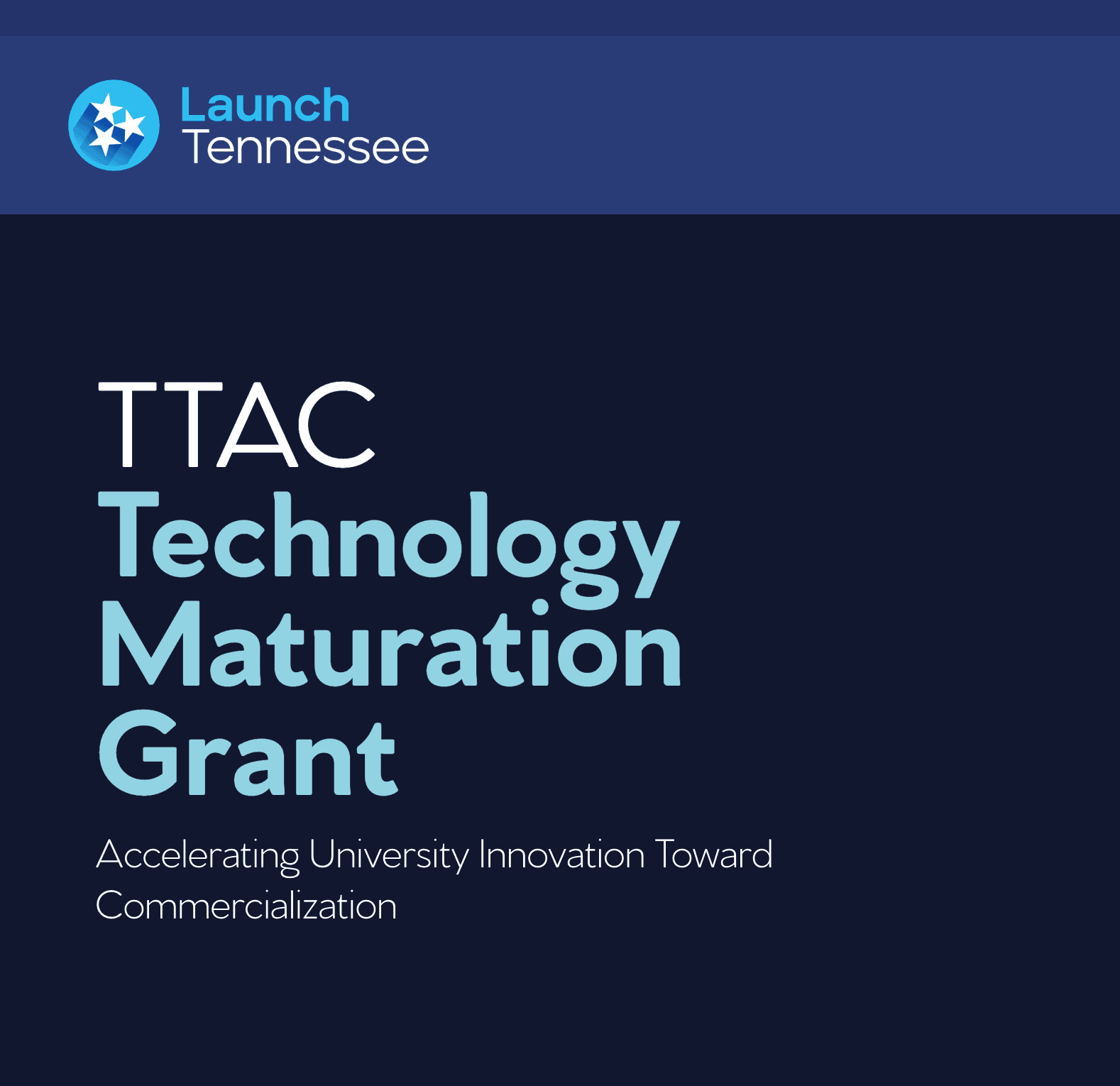 TTAC Technology Maturation Grant FY27