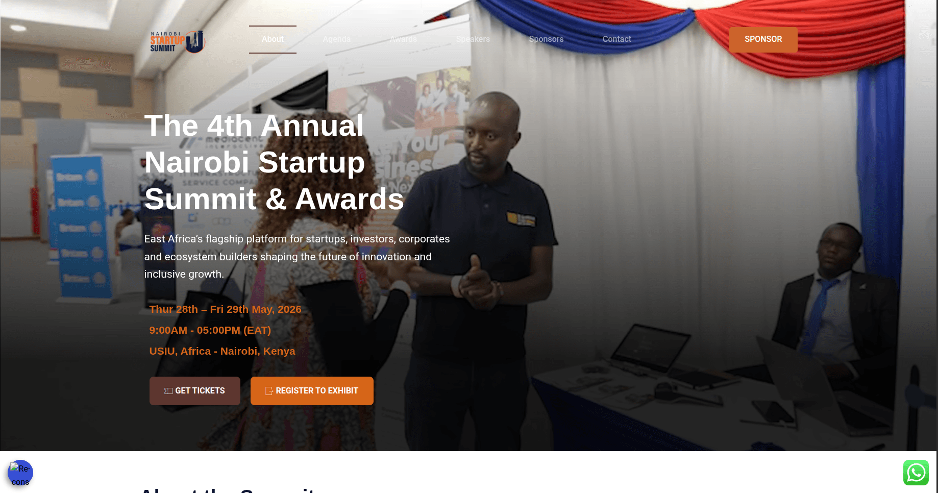 Nairobi Startup Summit & Awards 2026
