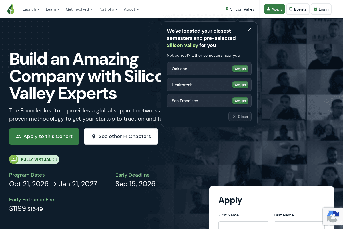 Founder Institute AI Agents Program 2026