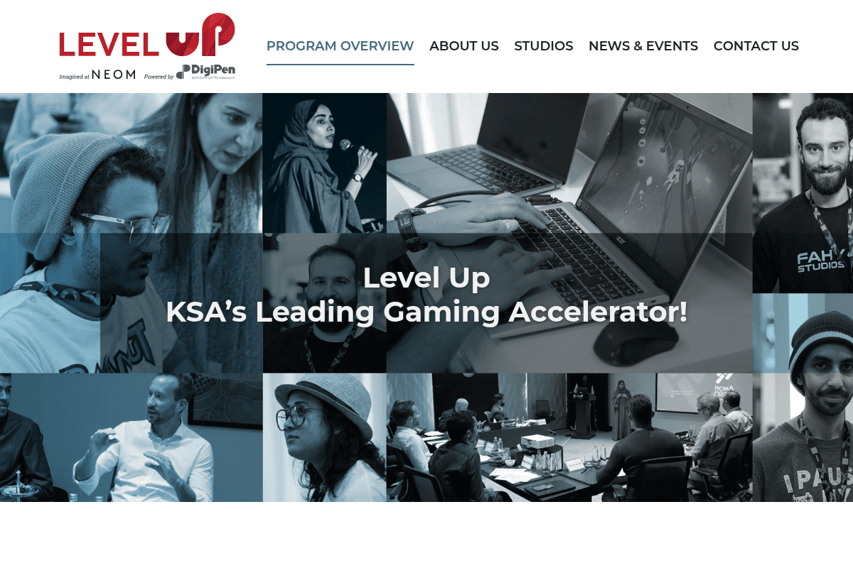 NEOM Gaming Accelerator - Level Up Gaming Accelerator