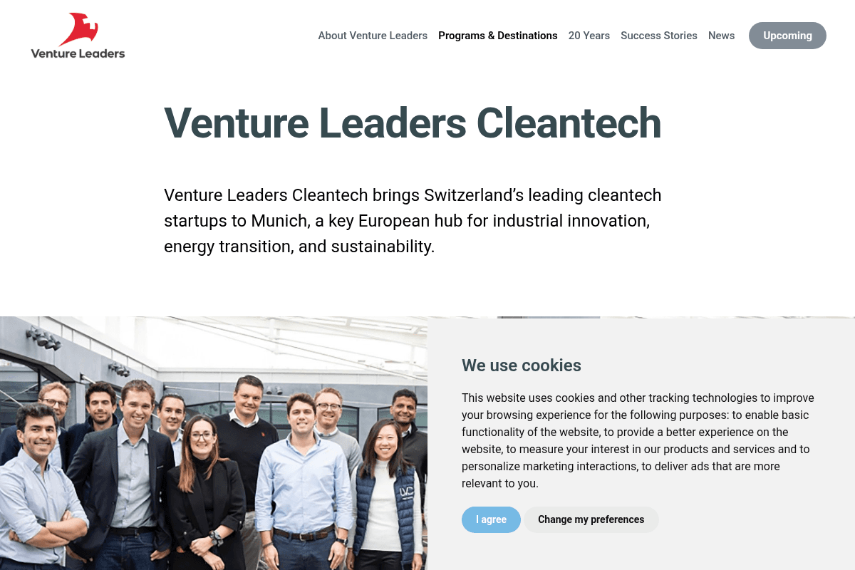 Venture Leaders Cleantech 2026