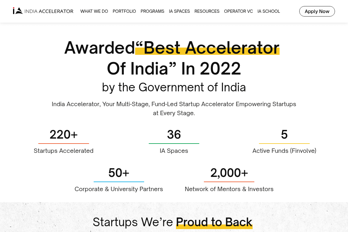 India Accelerator