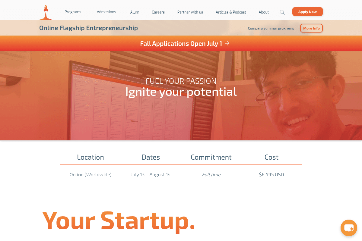 InnovateNOW Entrepreneurship Program 2026