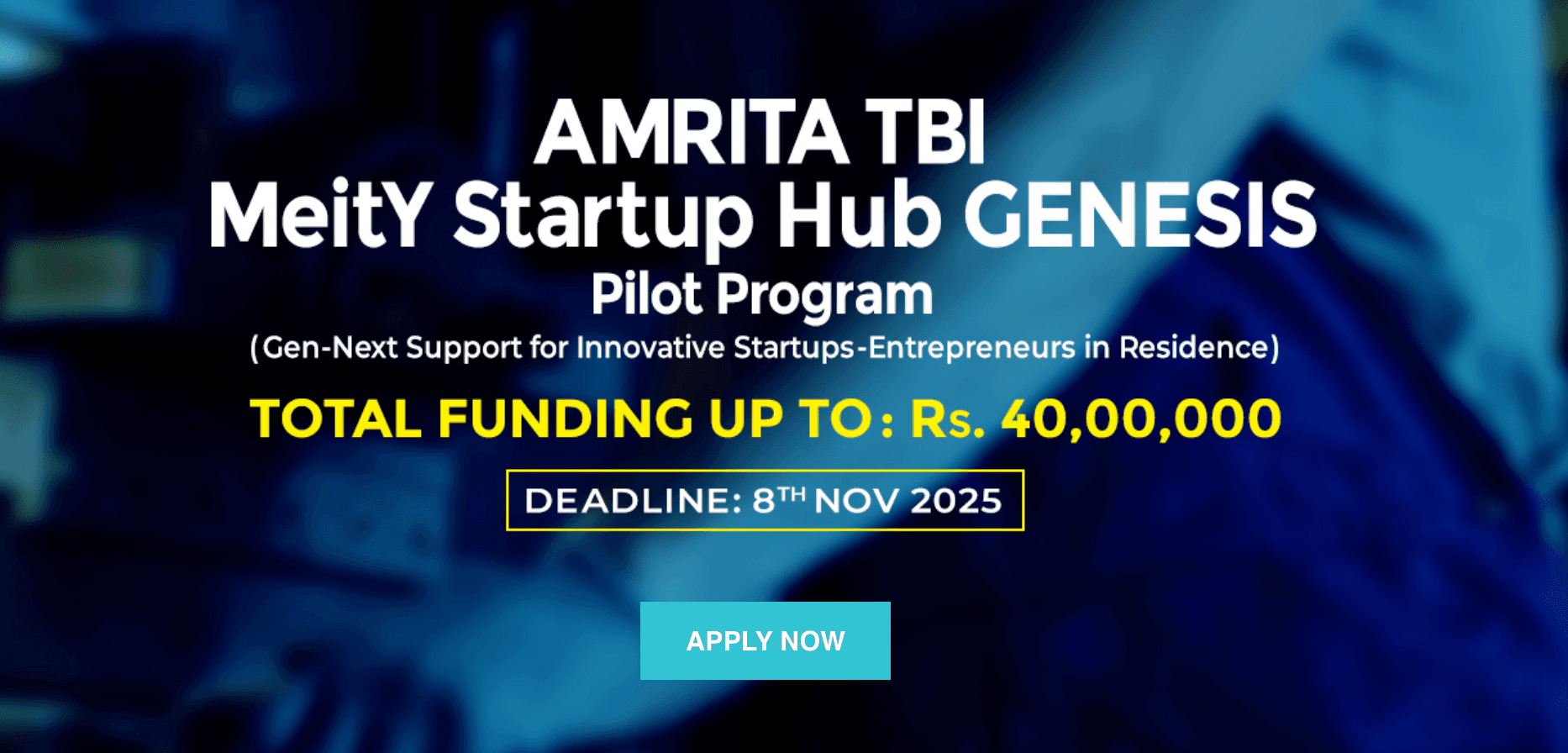 GENESIS - PILOT FUNDING PROGRAM
