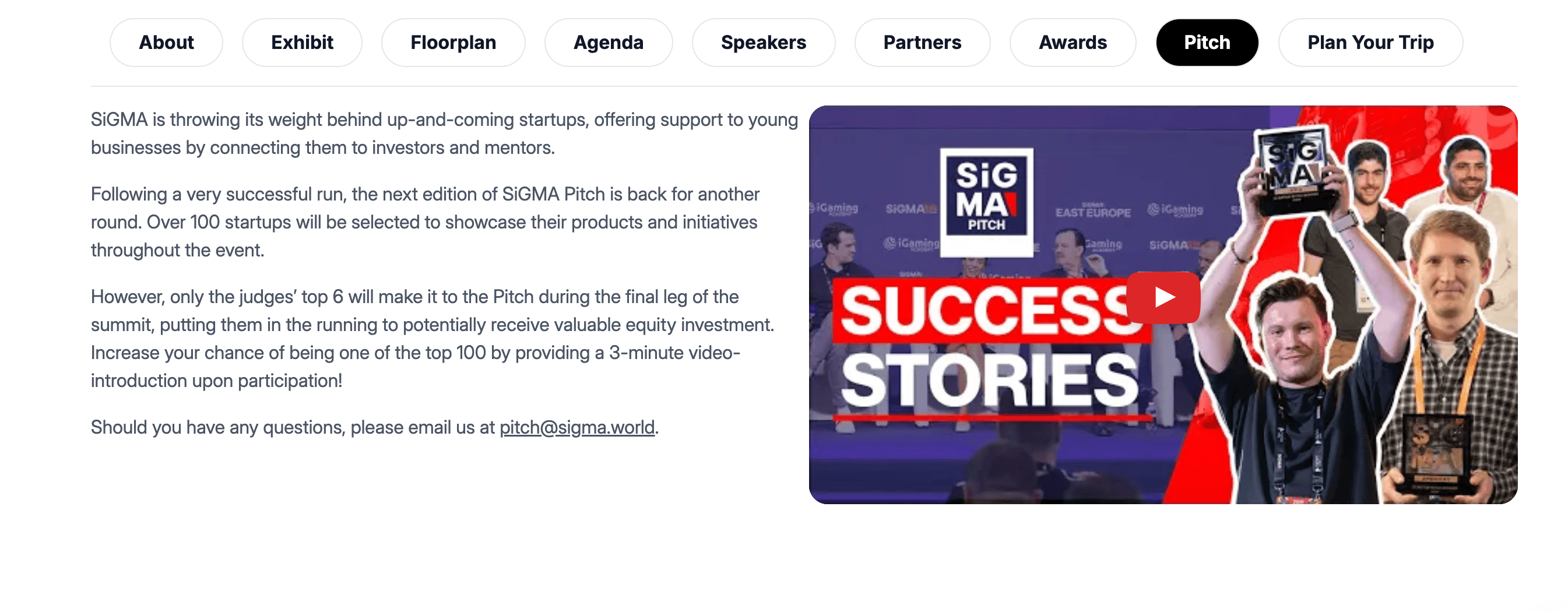 SiGMA Pitch Africa 2027