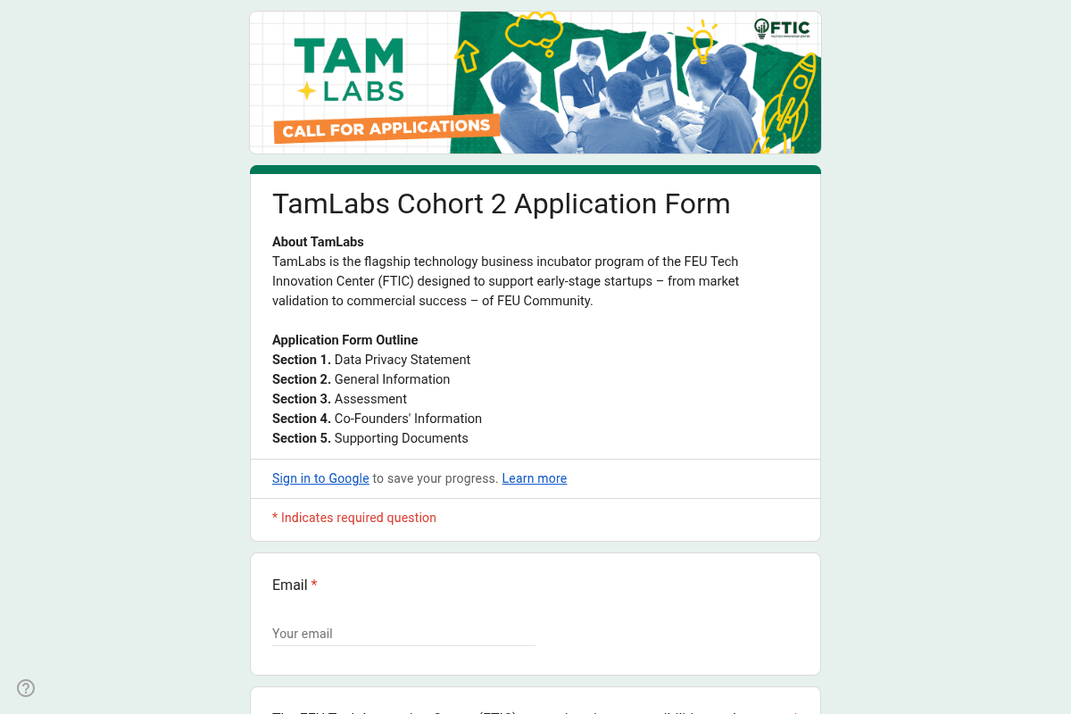 TamLabs Cohort 2