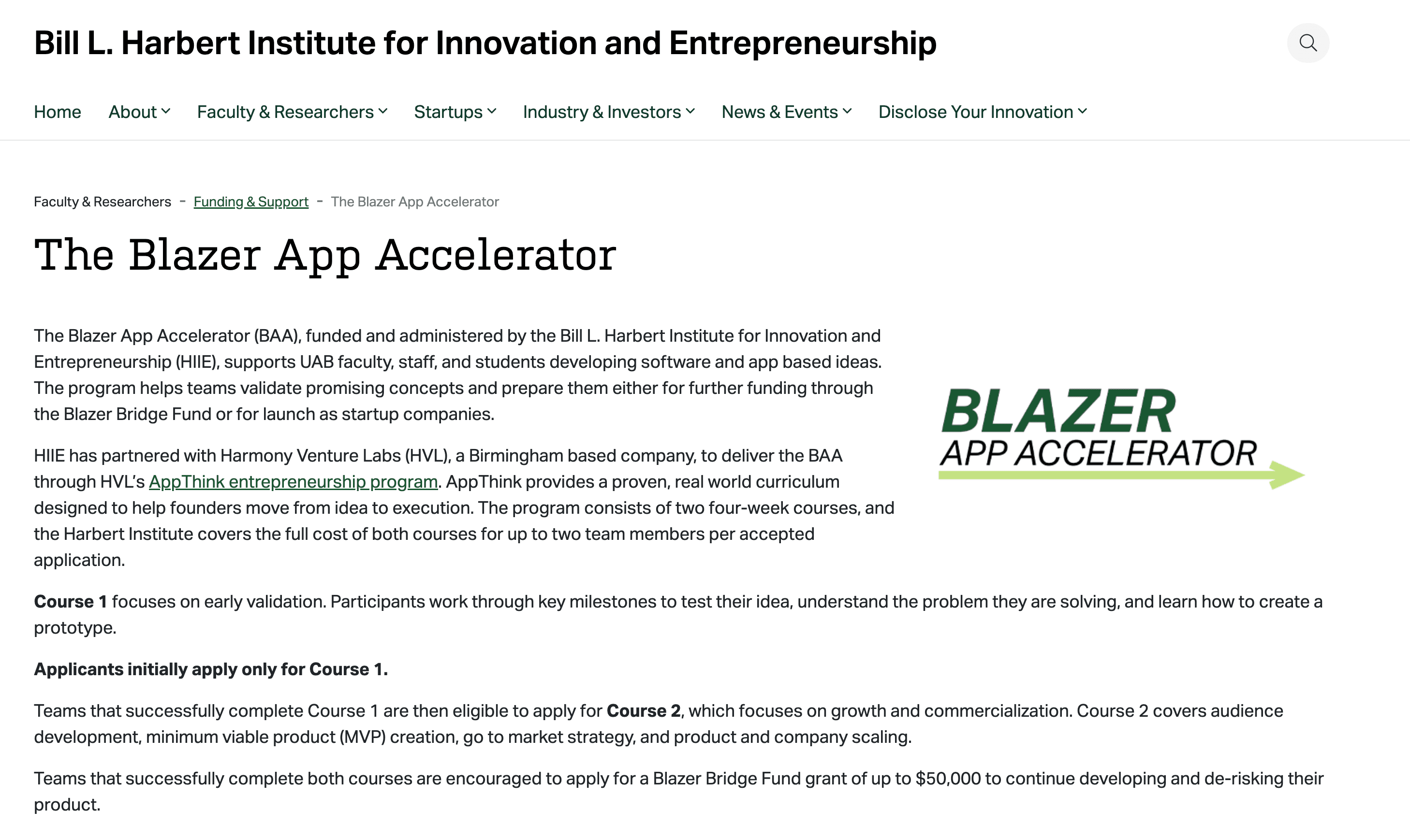Blazer App Accelerator
