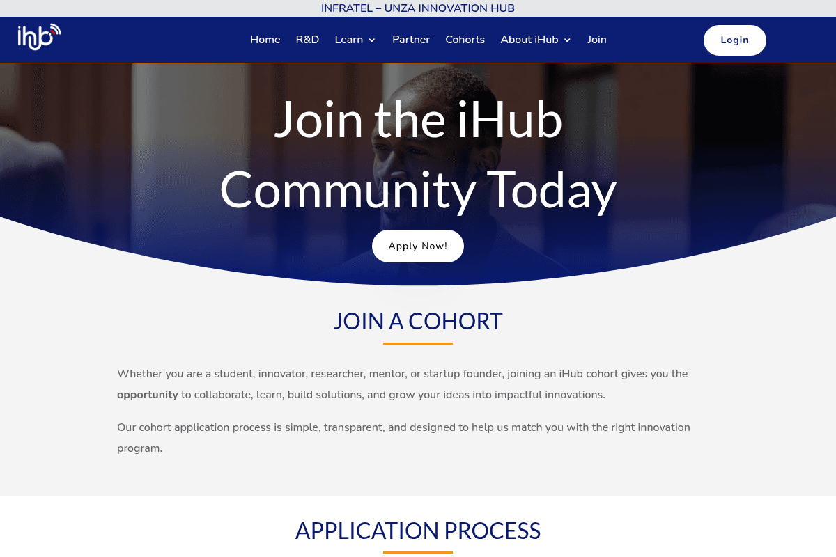 INFRATEL–UNZA iHub Innovation Cohort 2026