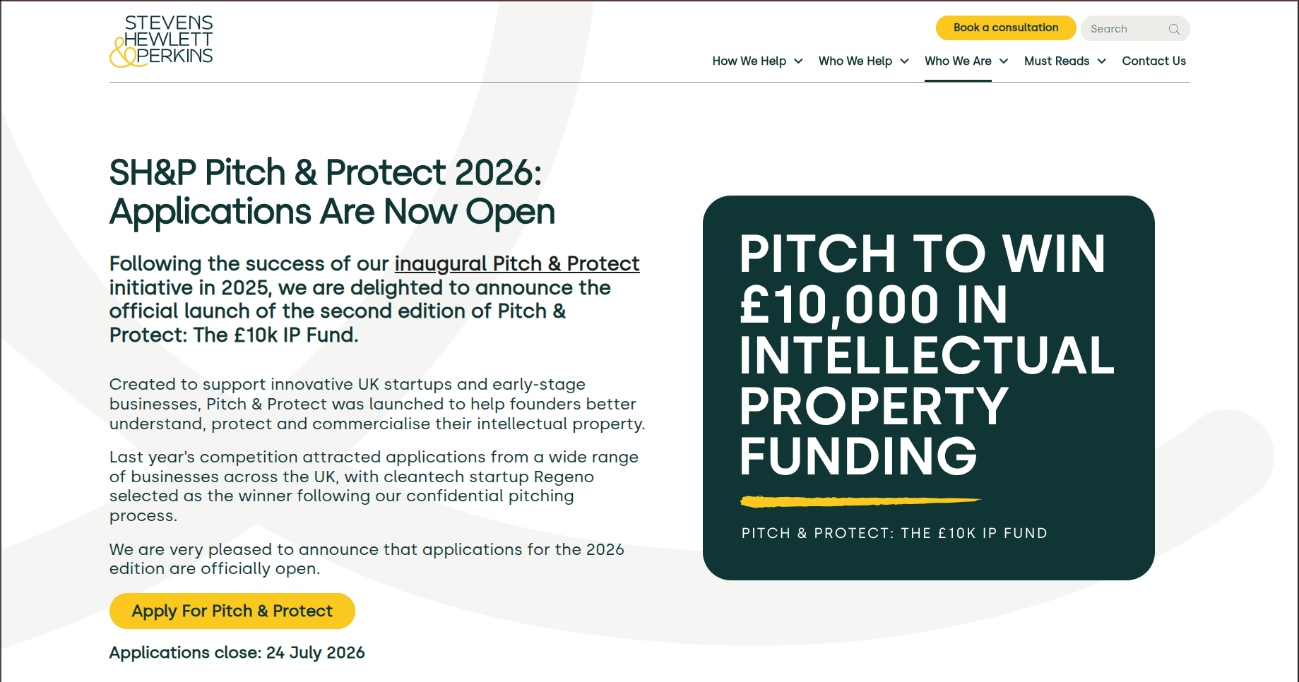 Pitch & Protect 2026