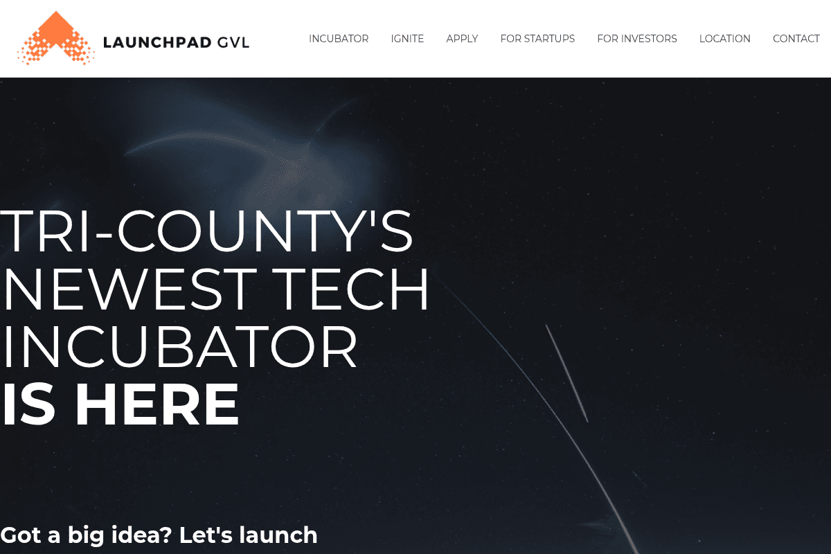 Tri-County Tech Startup Incubator Program