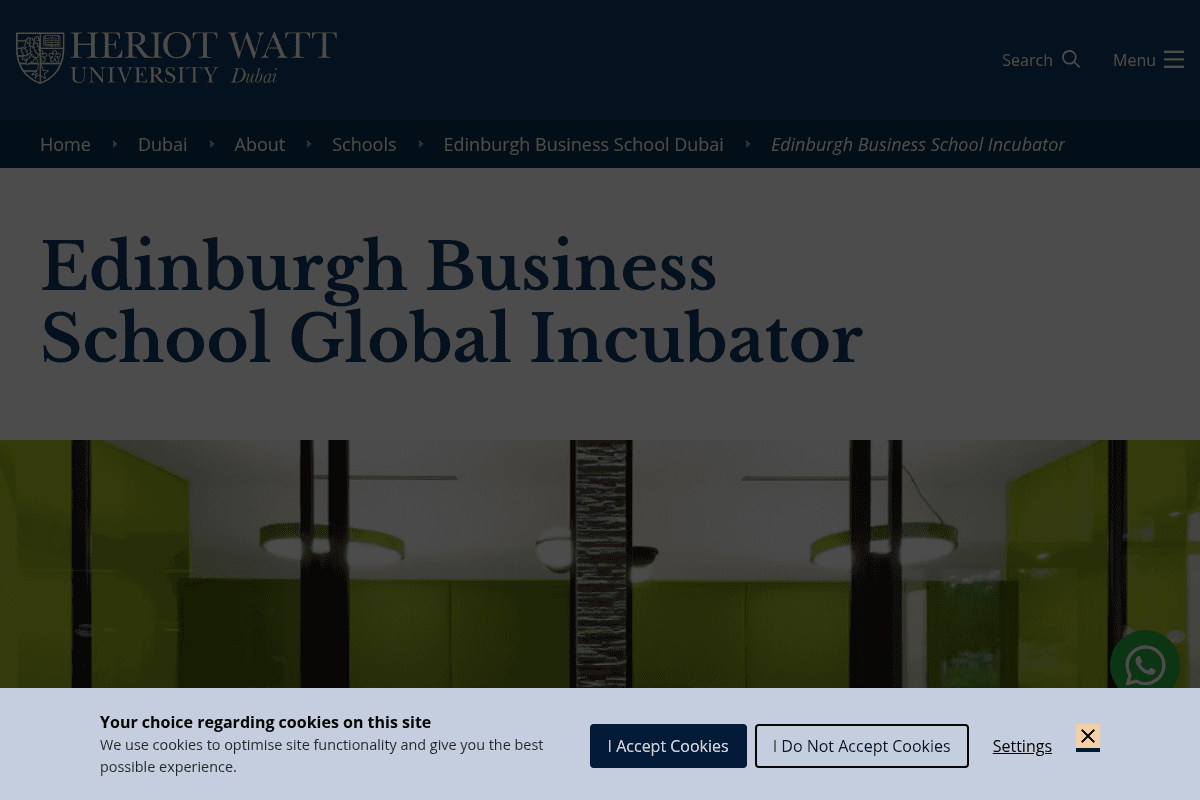 EBS Global Incubator Fellowship — Dubai